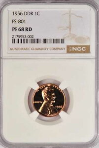 1956�N �����J�[�� �E�B�[�g�Z���g �v���[�t DDR FS-801 NGC PF 68 RD PR68RD �W�F���R�C�� 1�Z���g