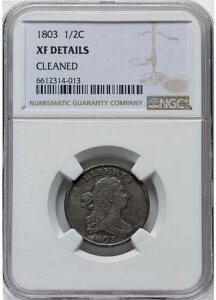 1803�N 1/2 C �h���[�v�o�X�g �n�[�t�Z���g NGC�F�� XF �ڍׁB���s���� 92,000��