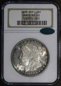 1878�N (MS63 CAC) �����K����� $1 NGC - 8���̔��H�� 8TF