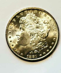 �󏭂�1881�N��CC GEM BU MORGAN�V���o�[�h�� - C9809X