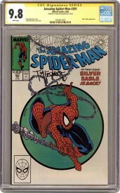 アメイジング・スパイダーマン #301 ダイレクト CGC 9.8 SS マクファーレン 1988 2504911002