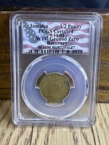 1966�N�W���}�C�J1/2�y�j�[�R�C�� 9-11-01 WTC�O���E���h�[������ PCGS�F��