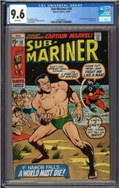 サブマリナー #30 CGC 9.6 ホワイトページ キャプテン・マーベル アプリ