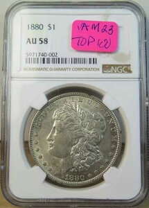 1880 �����K���h�� NGC AU58 *VAM 23 80/79 TOP100* BR
