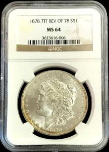 1878 7TF REV OF 78 �A�����J���O�� �����K����� 1�h�� NGC �~���g �X�e�[�g 64
