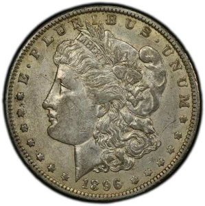 �����K���E�_���[ 1896-O PCGS AU-55�I�킸���ɐF�򂹂���B�O���[�h�ƈ�v���Ă��܂��B