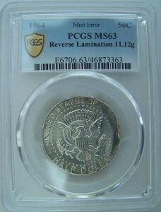 1964�N 50C ���o�[�X���~�l�[�V���� 11.12g PCGS MS63 SN. 334