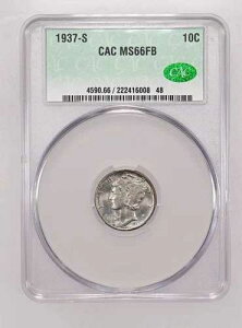 BU GEM �t���o���h 1937�N�� �V���o�[ �}�[�L�����[ �_�C���BCACG MS66FB
