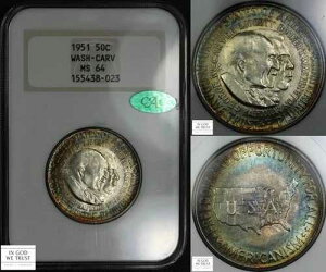 1951�N ���V���g���E�J�[�o�[�L�O�n�[�t�_���[ �I�[���h�t�@�b�e�B NGC MS 64 CAC�i�g�[�����H�j
