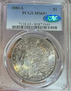 1880-S PCGS/CAC MS65+ �����K�����