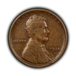 1914-D 1�Z���g �����J�[���E�E�B�[�g�E�X���[���E�Z���g - VF �L�[�f�[�g - SKU-B4711