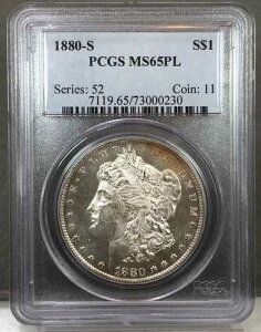 1880-S �č� $1 �����K����� PCGS MS65 PL �v���[�t �ގ��i ~ PCGS ���z���_�[