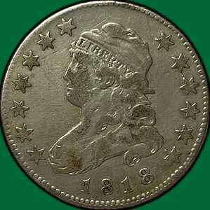 1818�N�� �L���b�v�h�o�X�g�N�H�[�^�[ �`���C�X �x���[�t�@�C�� VF+ �R�C���A�Â��A�������ȃN���[�j���O #28625