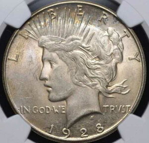 1928�N �s�[�X�h�� NGC�`���C�X MS 62 �W���D�F����������F�̌���ƒW��