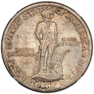 1925�N ���L�V���g����݋L�O�n�[�t�h�� - NGC MS 66