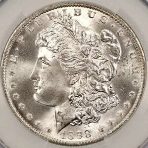 1898-0 $1 �����K�� �_���[ CACG MS65 - �f���炵���ō����{���ꂽ�A���ɖڗ���i!