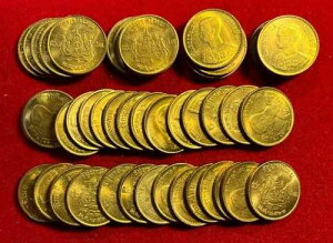L28 �^�C �~���g�o�b�O����R�C�� 50�� - 50�T�^�� BE2500-1957 ���[�}9�� Y#81 UNC