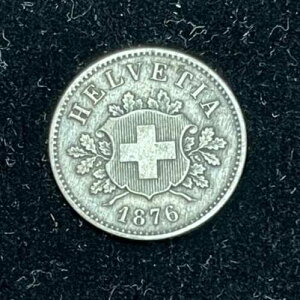 1876�N �X�C�X 10���b�y���R�C�� ���z