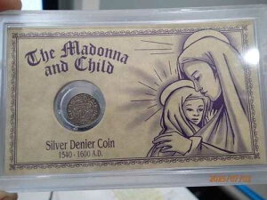�}�h�i�ƃ`���C���h 1535�N �n���K���[ .500 ��� 1�f�j�[�� �t�F���f�B�i���h 1 COA�t�� NiceCoin