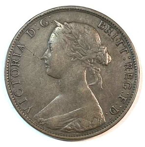 1862�N �C�M���X �����O�E�r�N�g���A�E�n�[�t�y�j�[ �i�C�X �I���W�i�� XF �f�b�c KM-748.2 CHRC