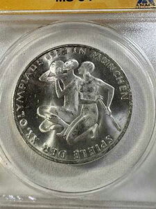 1972-J �h�C�c 10 �}�[�N�X �I�����s�b�N�I��L�O�i ANACS �ɂ�� MS 64 �O���[�h