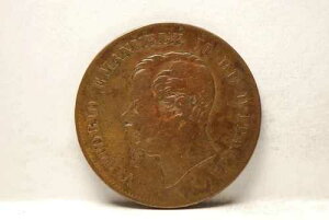 �C�^���A�A1861-B 5 Centesimi�AKM3.1�A�㎿�A�󏭁A5-21*