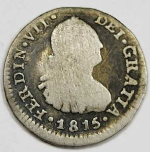 1815�N So Da CHILE �T���e�B�A�S��� 1/2���A�� �t�F���f�B�i���h7�� �J�����X�����t�� *K841