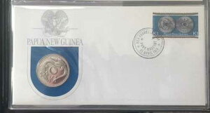 Simply Coins ~ 1975�N �p�v�A�j���[�M�j�A �v���[�t���� 1�L�i �R�C���J�o�[ FDC