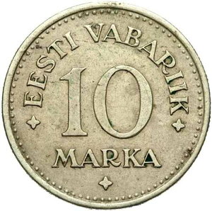 Eesti �G�X�g�j�A �R�C�� 10 �}�[�N �}���J 1925 �^�����R���f�B�V����!