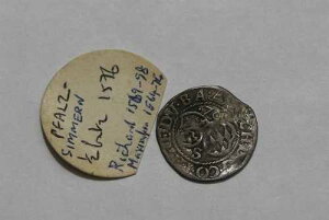 ?? ???? �h�C�c PFALZ HALF BATZEN 1576 �V���o�[ 1.3Gr B73 #Z3086