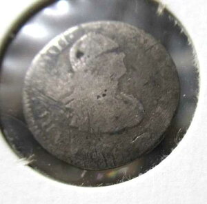 1785�N���L�V�R�A���e�B�[�N�V���o�[�R�C���n�[�t1/2���A��