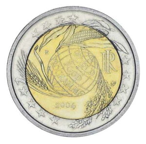 �C�^���A 2���[�� 2004 ���E�H�ƌv�� UNC (KM # 237)