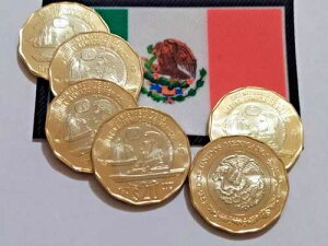 $20 �y�\ Conmemorativa Bicentenario de la Marina Armada de Mexico 1821 -2021