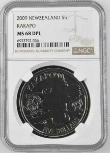 2009 �j���[�W�[�����h �J�J�| $5 �R�C�� - NGC MS68 DPL - F26