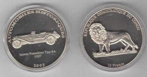 �R���S 10�t���� �v���[�t�R�C�� 2003�N�� �ԗ����� ISOTTA FRASCHINI TYP 8A 1927