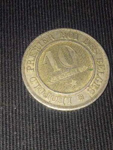 ���A�I�x���M�[ 1862 10 �Z���`���[�g�� �����p���g ���C�I�� L'UNION FAIT LA FORCE UNC ���[���h �R�C��