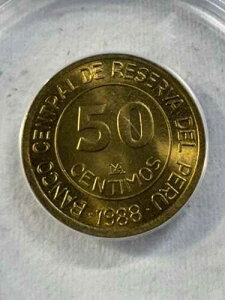 1988-L �y���[ 50 �Z���e�B�� ANACS �ɂ�� MS 68 �O���[�h