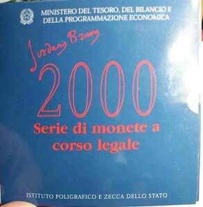 (�č�) Coffret Italie 2000�As?rie compl?te Divisionnaire�A���[�}�ABU�AFDC�Alartdes