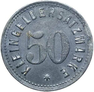 Bublitz - �|�[�����h Bobolice - �ً}�p�}�l�[ �ً}�p�R�C�� - 50 Pfennig - ����