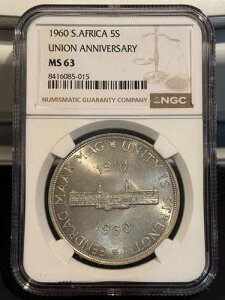 ��A�t���J 5�V�����O 1960�N NGC MS 63 ���� Ch UNC �A���L�O�� Q1