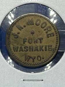 j.K.Moore Fort Washakie Wyo 5�Z���g�Ō����\