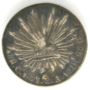 1877�N CA E.A 8���A�� ���L�V�R �Z�J���h ���v�e�B�J �V���o�[ �R�C�� KM# 377.2 �n�C�O���[�h