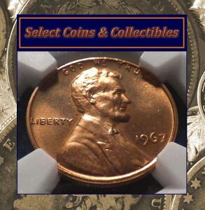1967�N SMS �����J�[���L�O�Z���g NGC MS 67 RB �ǍD�ȏ�ԁI #3191