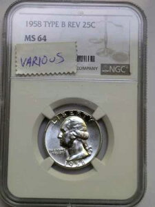 1958�N�uFS-901�v���V���g���N�H�[�^�[ NGC MS64�u�^�C�vB ���ʁv������ǂ�