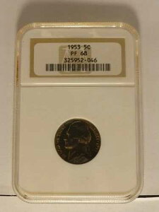 1953 NGC 5c pf 68 �W�F�t�@�[�\�� �v���[�t �j�b�P�� (���ʂ̃X�e�b�J�[���j��) ���������F