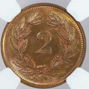 1936-B �X�C�X 2 ���b�y�� NGC MS65RB - �g�[��