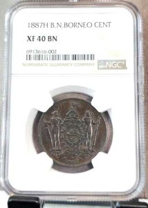 1887�N �C�M���X �k�{��??�l�I 1�Z���g �}���[�V�A��m NGC XF 40 BN