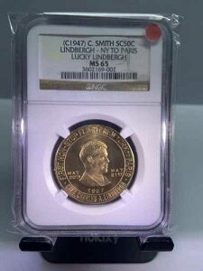 1947 C. �X�~�X - �����h�o�[�O NY ����p�� SC50 NGC MS65