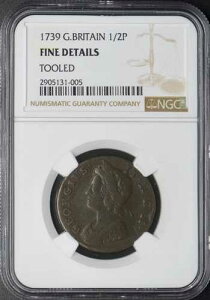 1739�N �C�M���X 1/2�y�j�[ - NGC ���I�ȃf�B�e�[�����H - ?COINGIANTS?