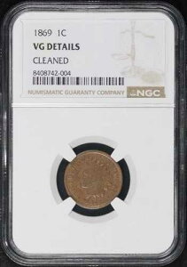 1869 �N�C���f�B�A�� �w�b�h �Z���g NGC VG �ڍ׃N���[�j���O�ς� - ���s���������Ȃ��A�d�v�ȓ��t�ł��B